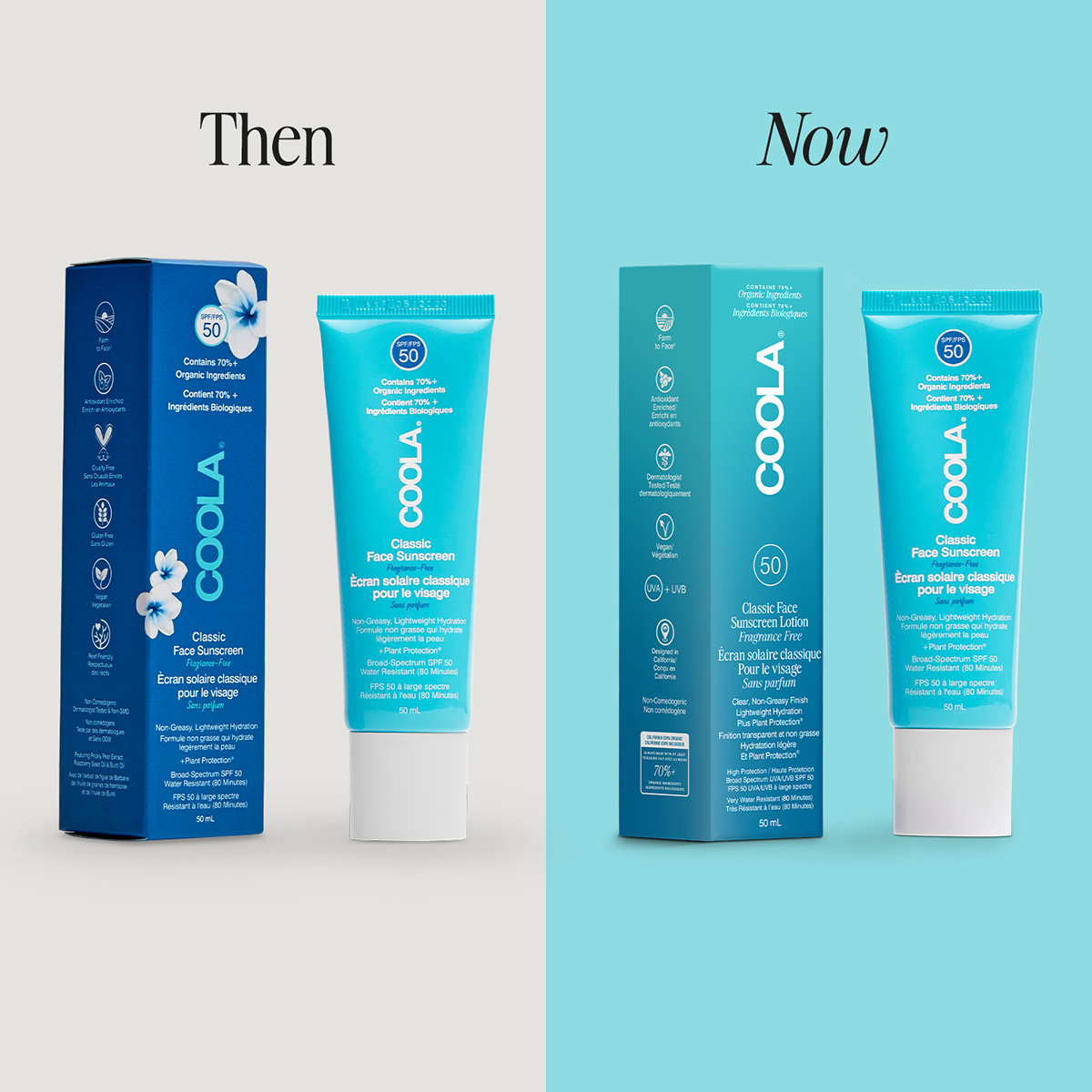 COOLA Suncare - Classic Face Lotion SPF 50 Unscented