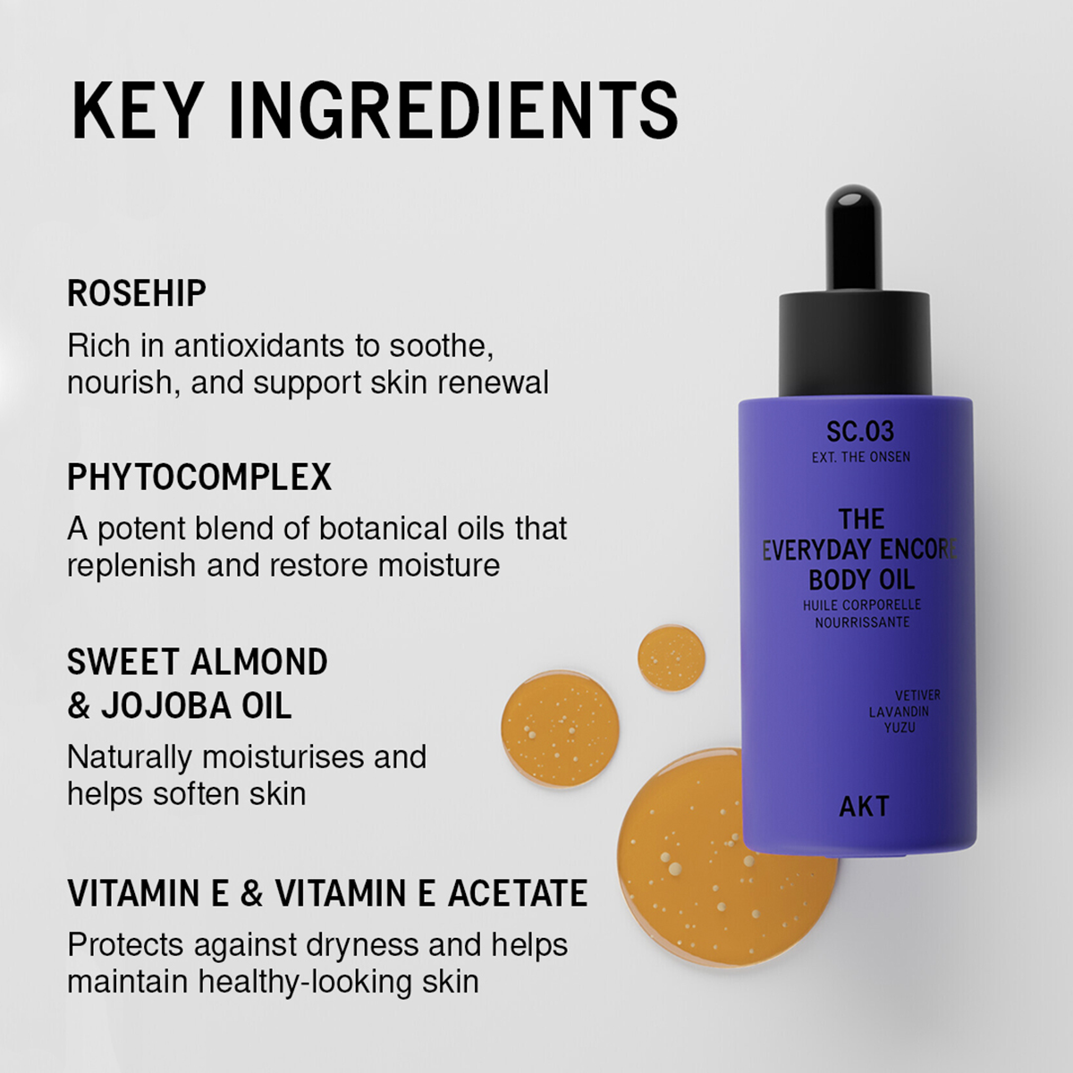 AKT London - The Everyday Encore Body Oil