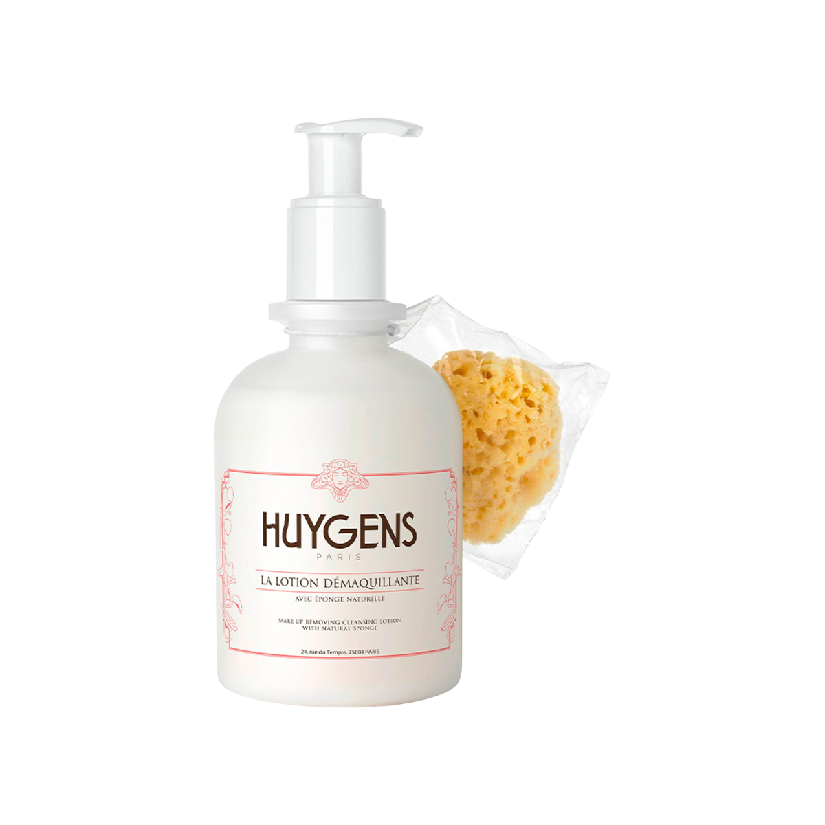 Huygens - Cleansing Lotion with Sea Sponge