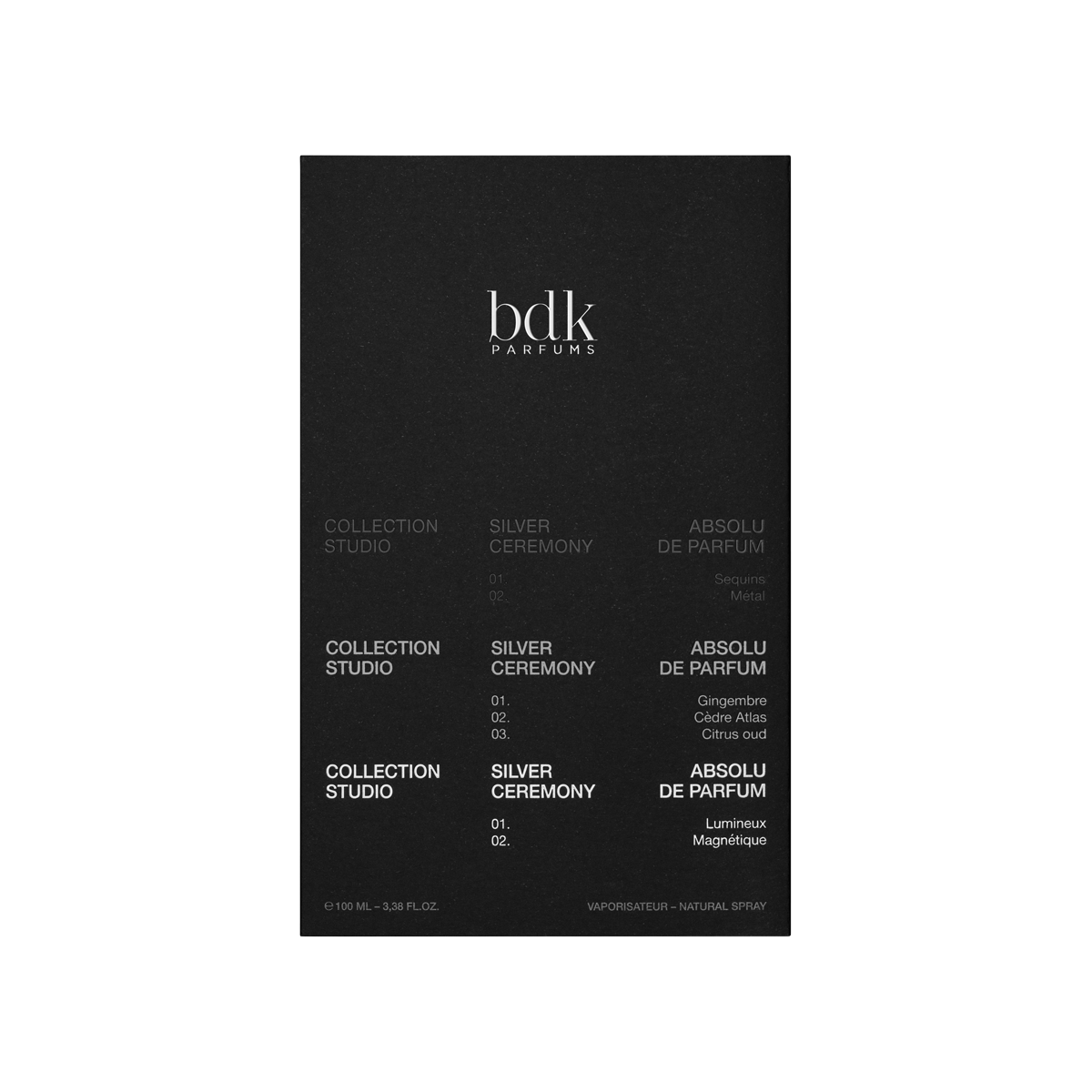 BDK Parfums - Silver Ceremony Absolu Extrait de Parfum