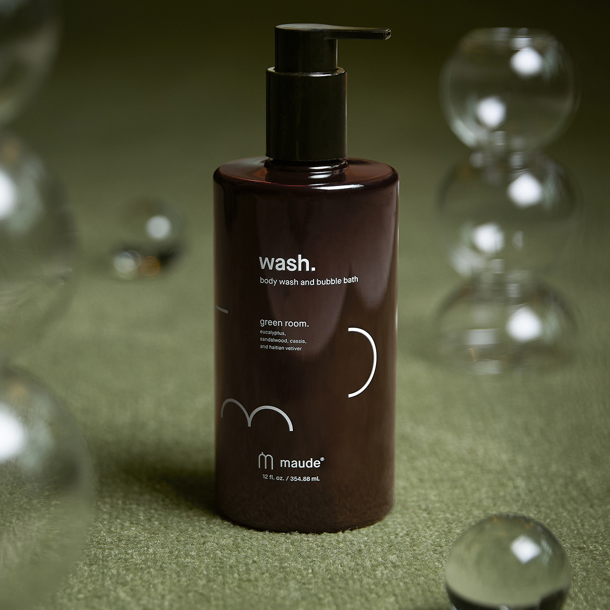 Maude - Body Wash & Bubble Bath Green Room