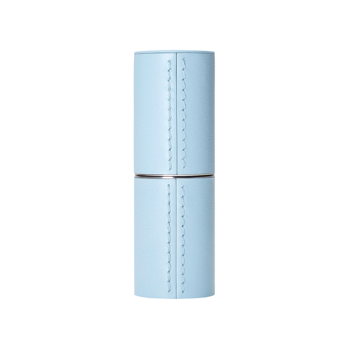 la bouche rouge, Paris - Refillable Blue Leather Lipstick Case