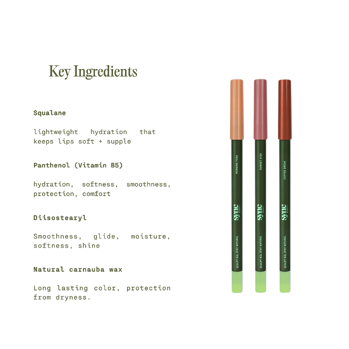 Sync Beauty - Lip Liner Coffee Break