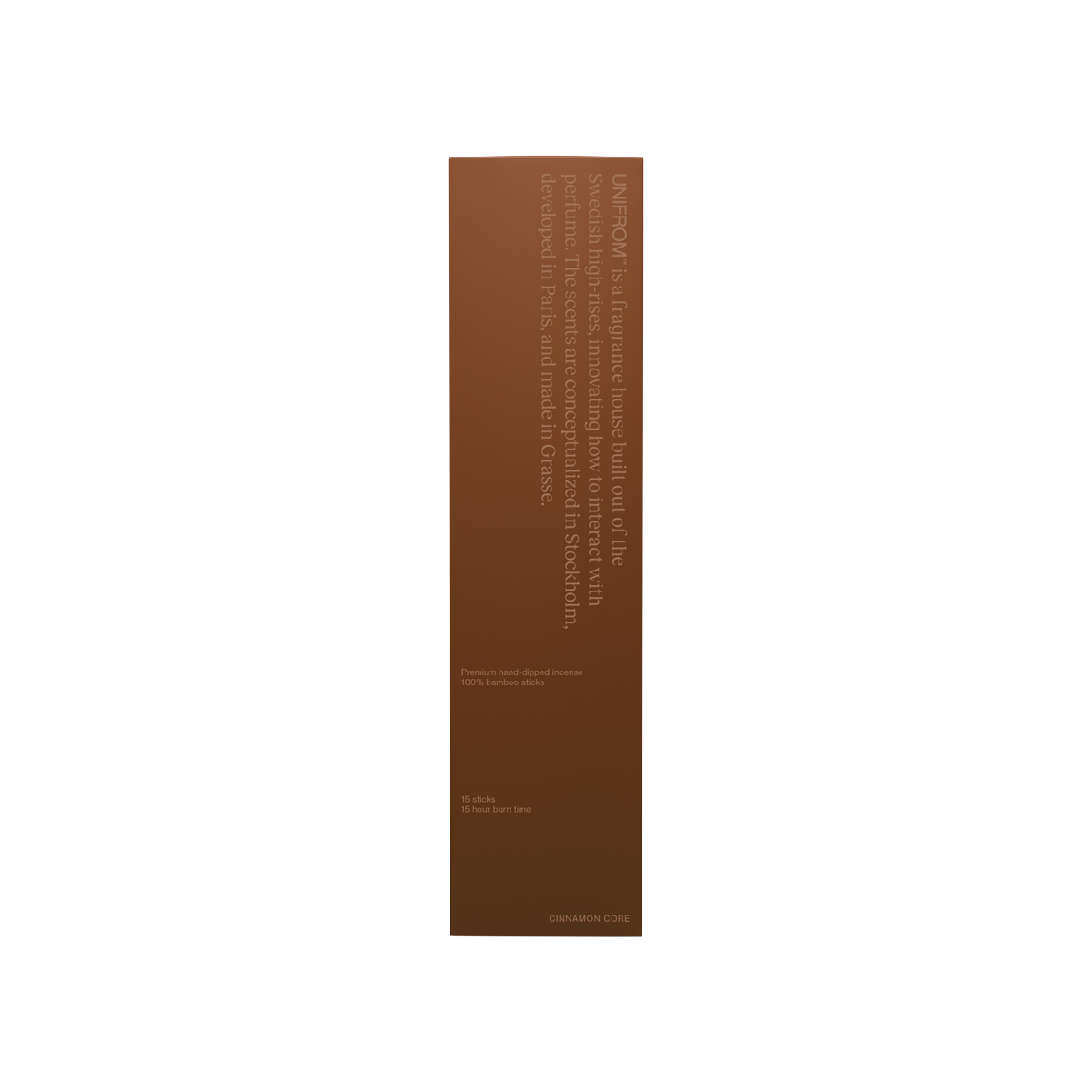 Unifrom - Cinnamon Core Incense Sticks (15 st.)