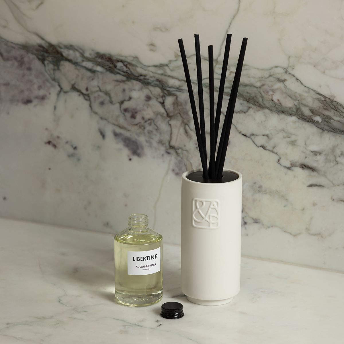 AUGUST&PIERS - Libertine Ceramic Diffuser Set