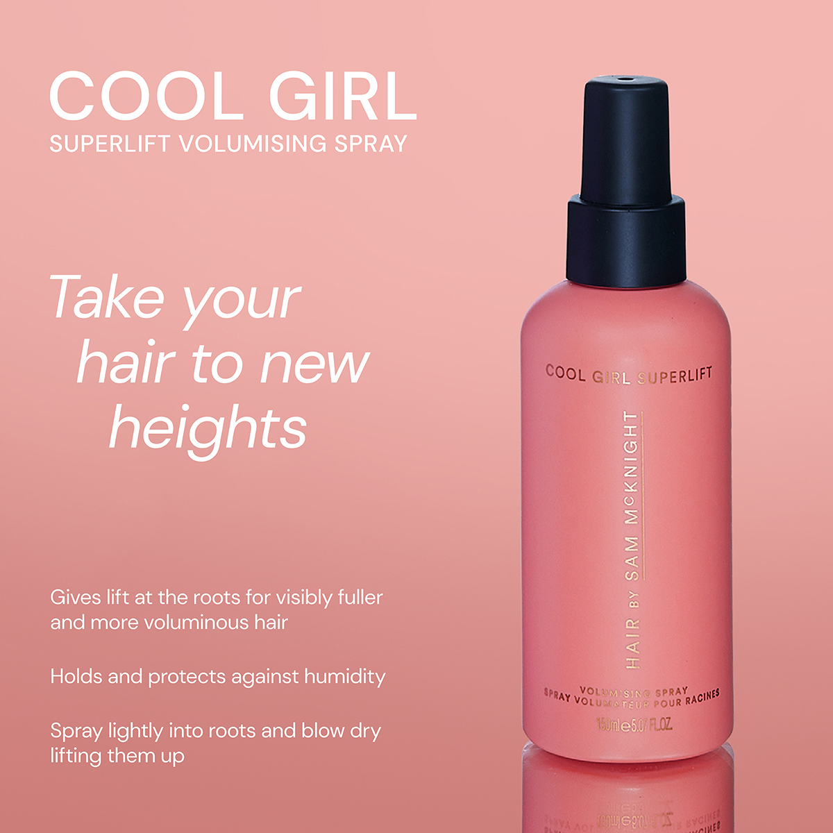 Hair by Sam McKnight - Cool Girl Superlift Volumising Spray