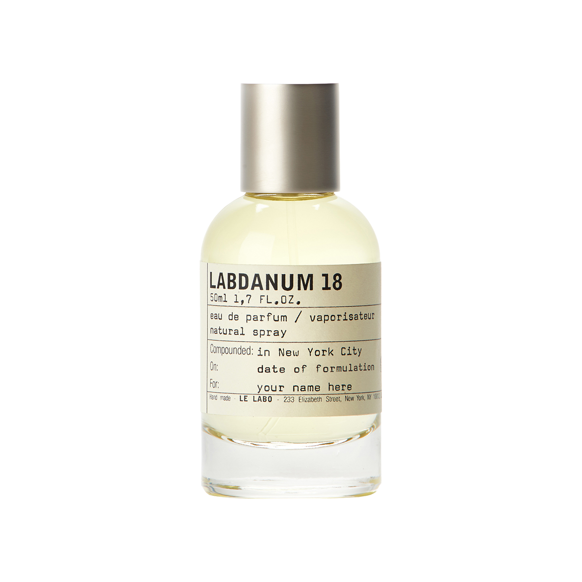 Le Labo fragrances - Labdanum 18 Eau de Parfum