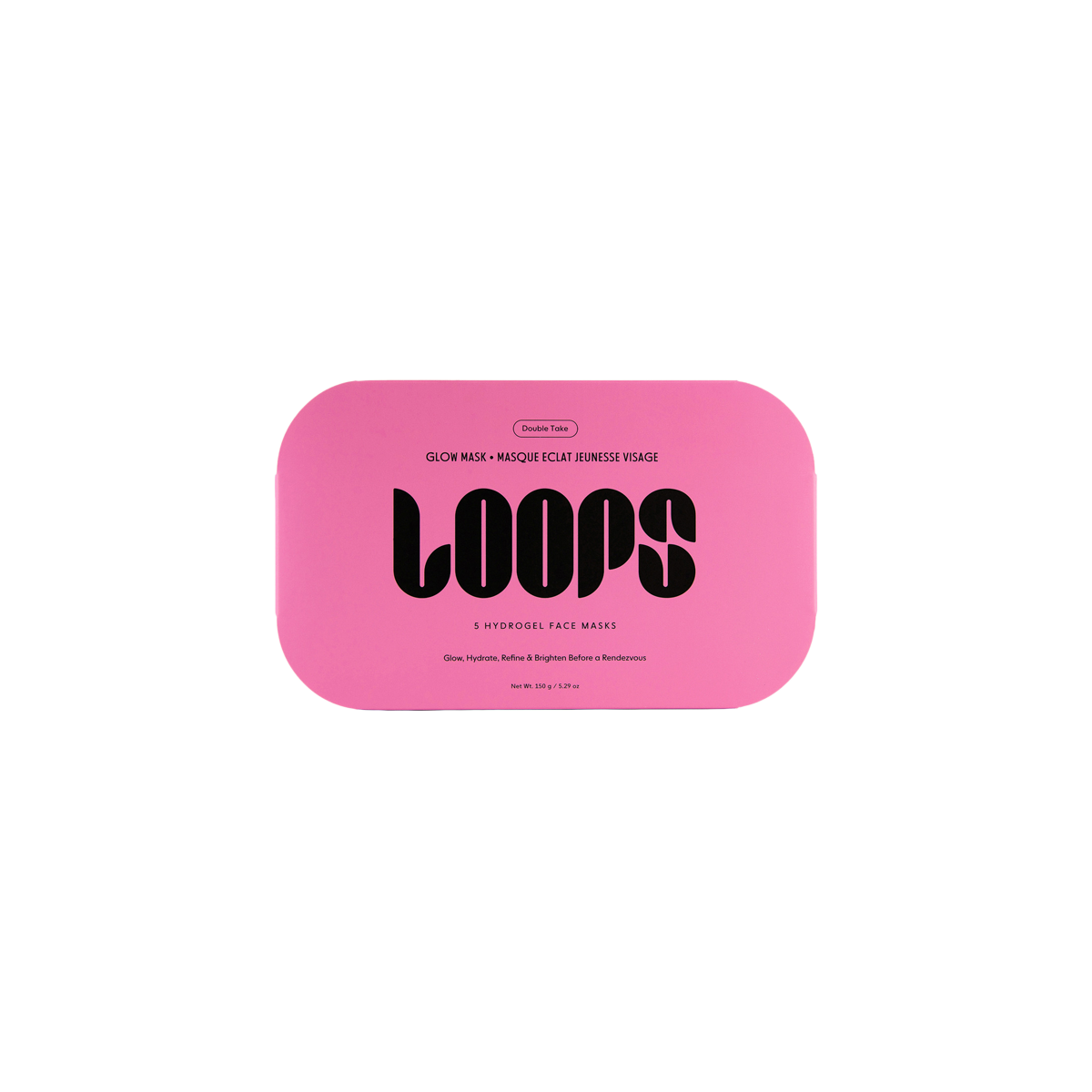 LOOPS - Double Take Glow Face Masks 5x
