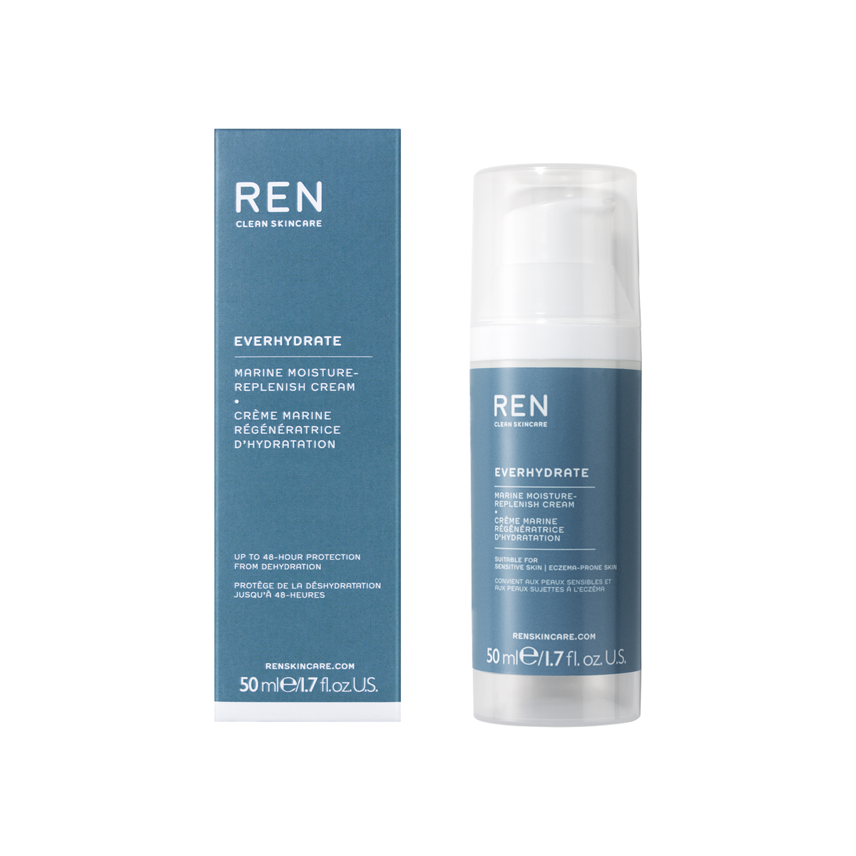 Ren Clean Skincare - Everhydrate Moisture-Replenish Cream