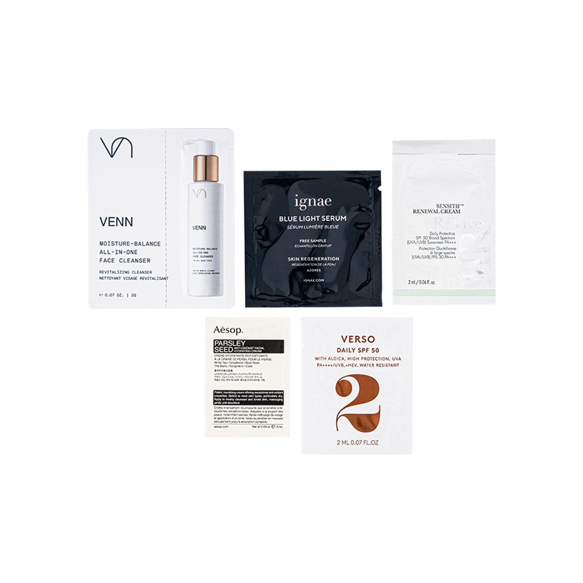Sample service - Skincare Sample Set Protect Yourself