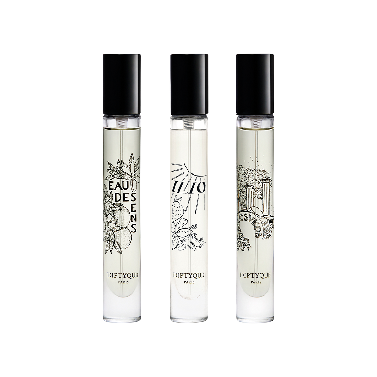 Diptyque - Eau des Sens, Ilio, Philosykos EDT Set