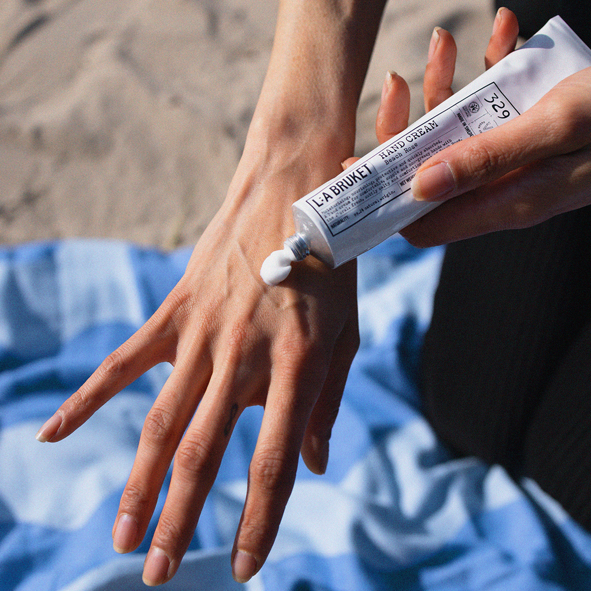 L:a Bruket 329 Beach Rose Hand Cream 70ml Skins - Main Image