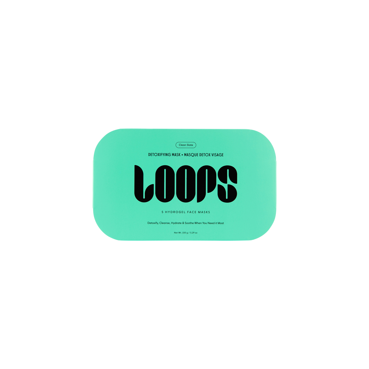 LOOPS - Clean Slate Detoxifying Face Masks 5x
