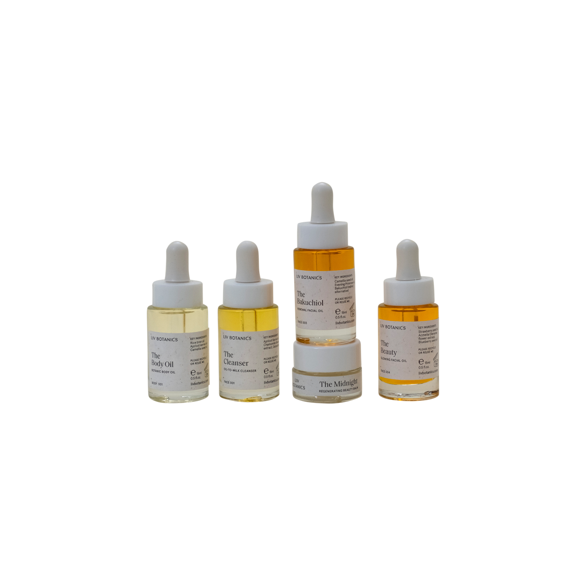 LIV Botanics The Travel Botanical Set - Skins LIV Botanics The Travel Botanical Set - Skins