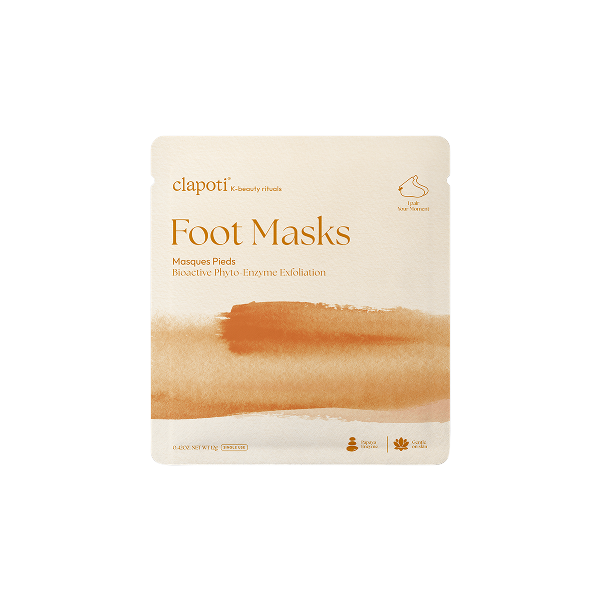 Clapoti - Enzyme Exfoliation Foot Masks