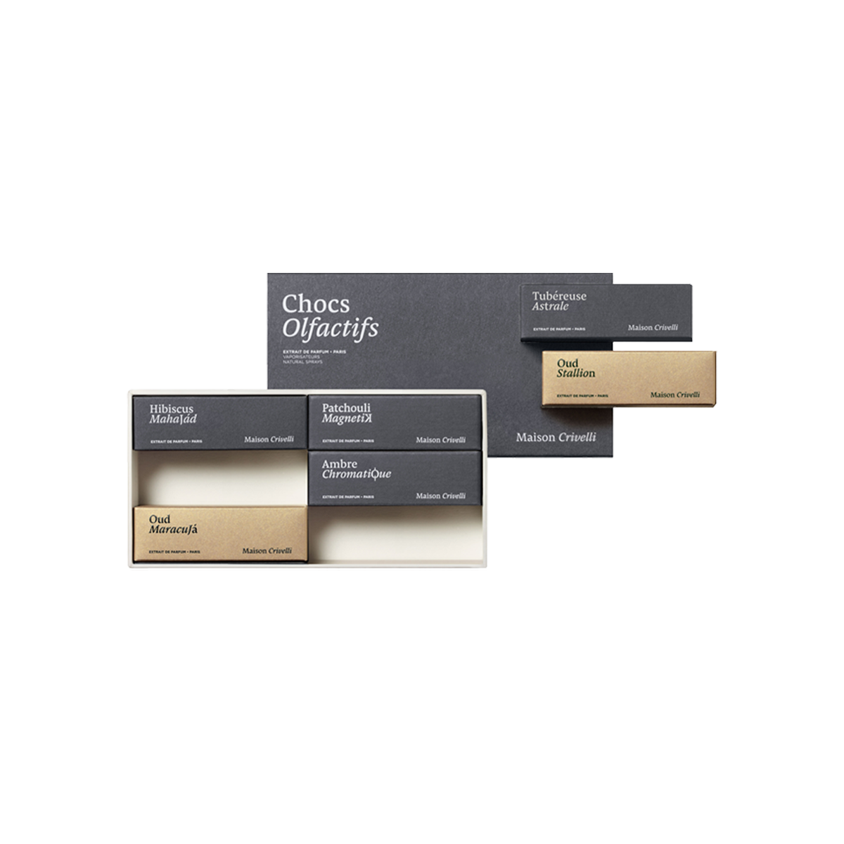 Maison Crivelli - Discovery Set Chocs Olfactifs
