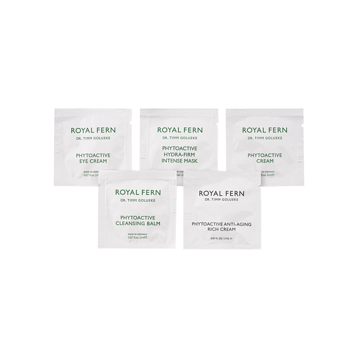Sample service - Skincare Sample Set Royal Fern