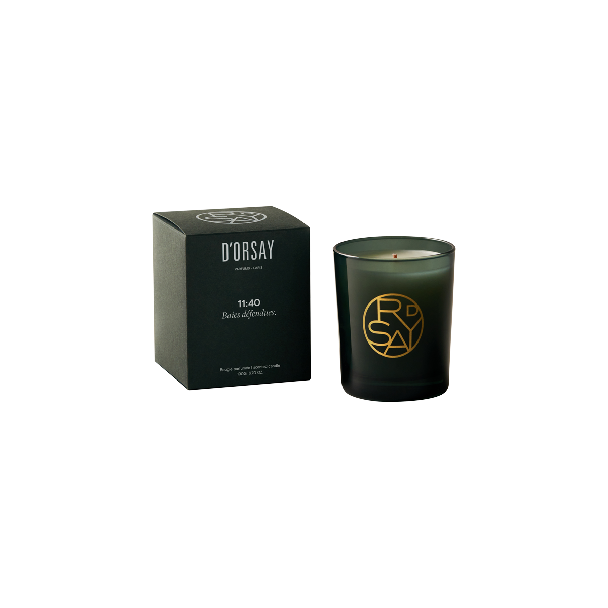 D'Orsay - Scented Candle 11:40 Baies défendues