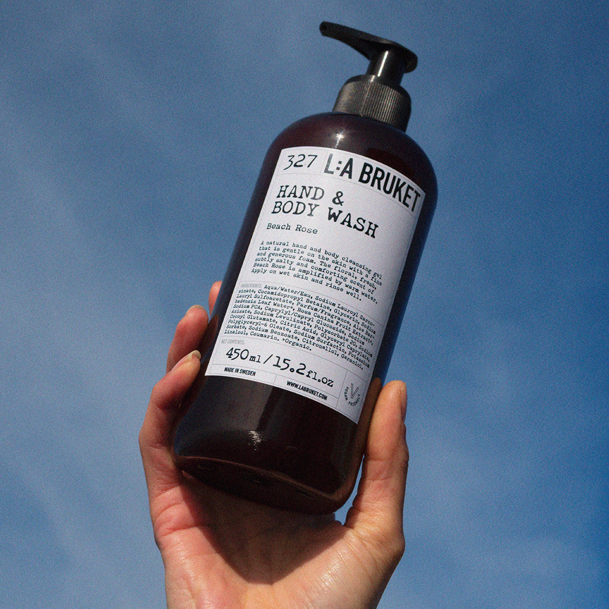 L:a Bruket - 327 Beach Rose Hand & Body Wash