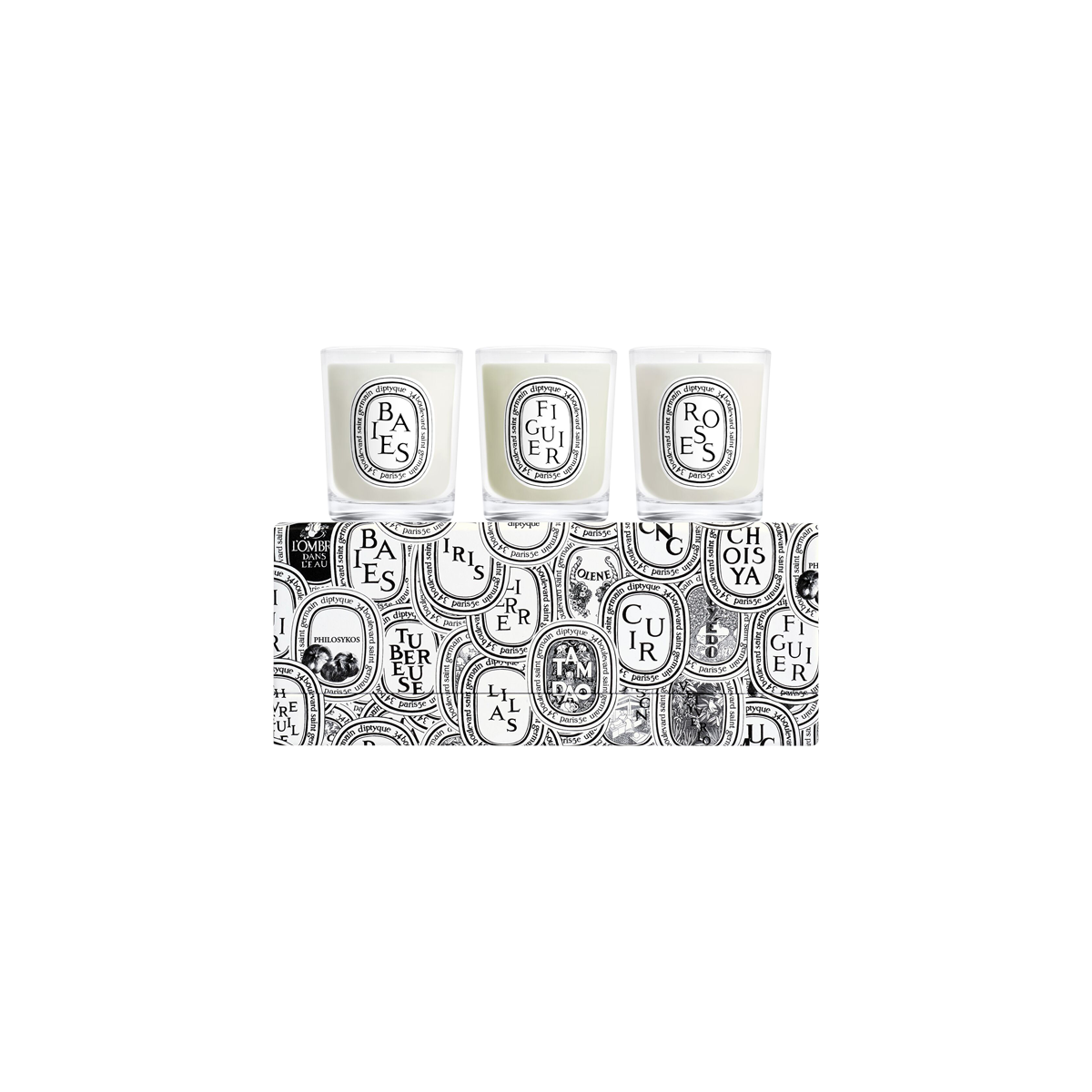 Diptyque - Set of Mini Scented Candles