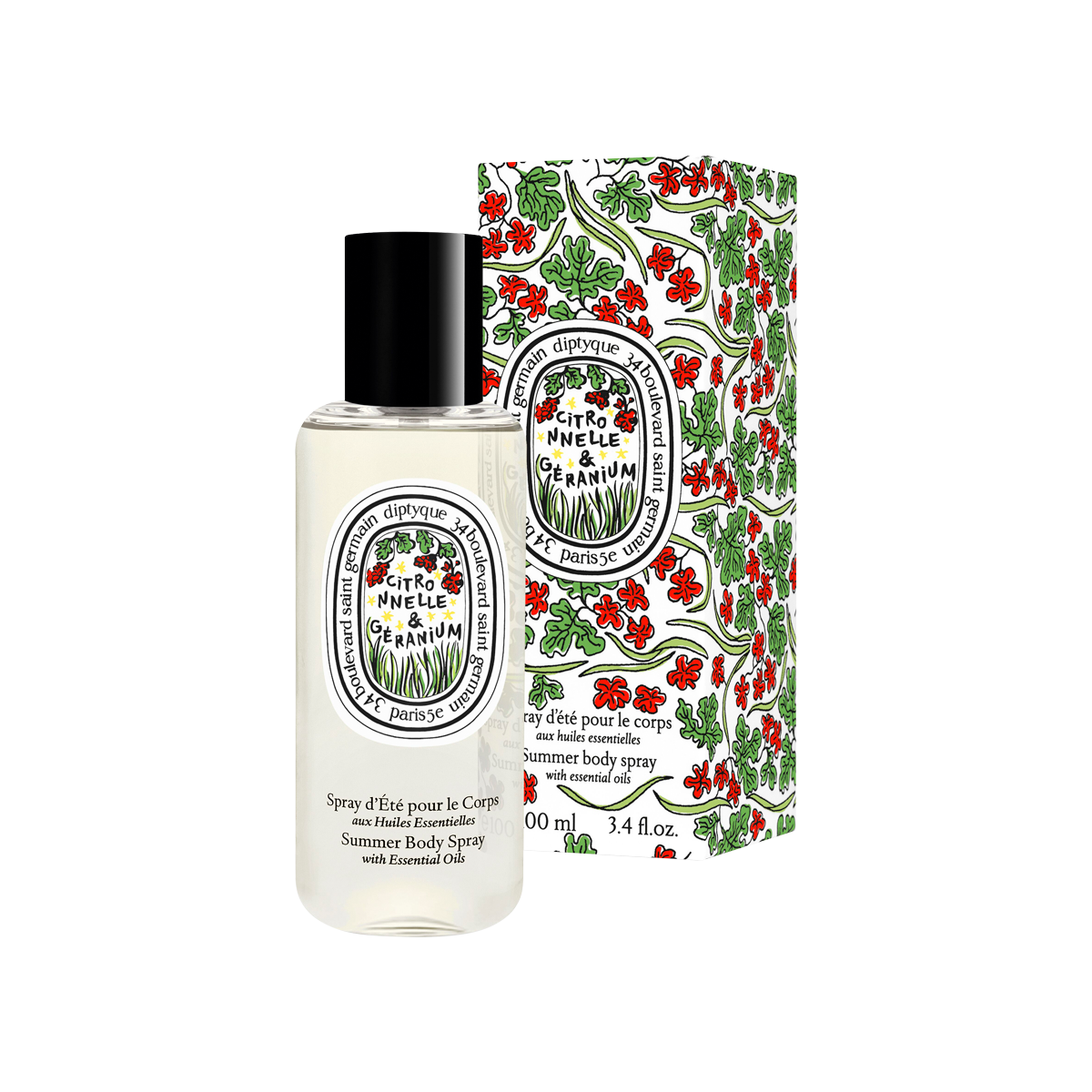 Diptyque - Citronnelle & Géranium Body Spray