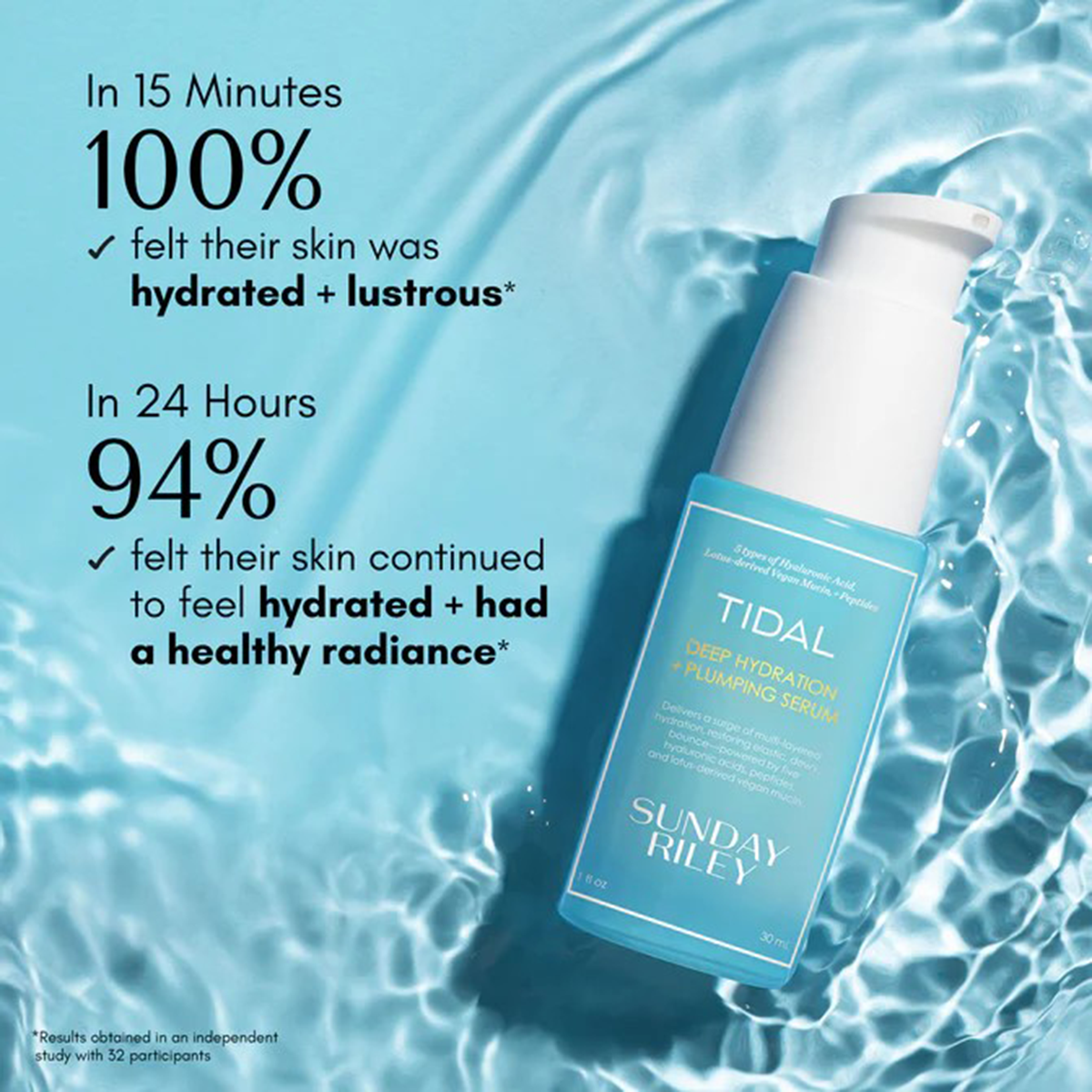 Sunday Riley - Tidal Deep Hydration and Plumping Serum