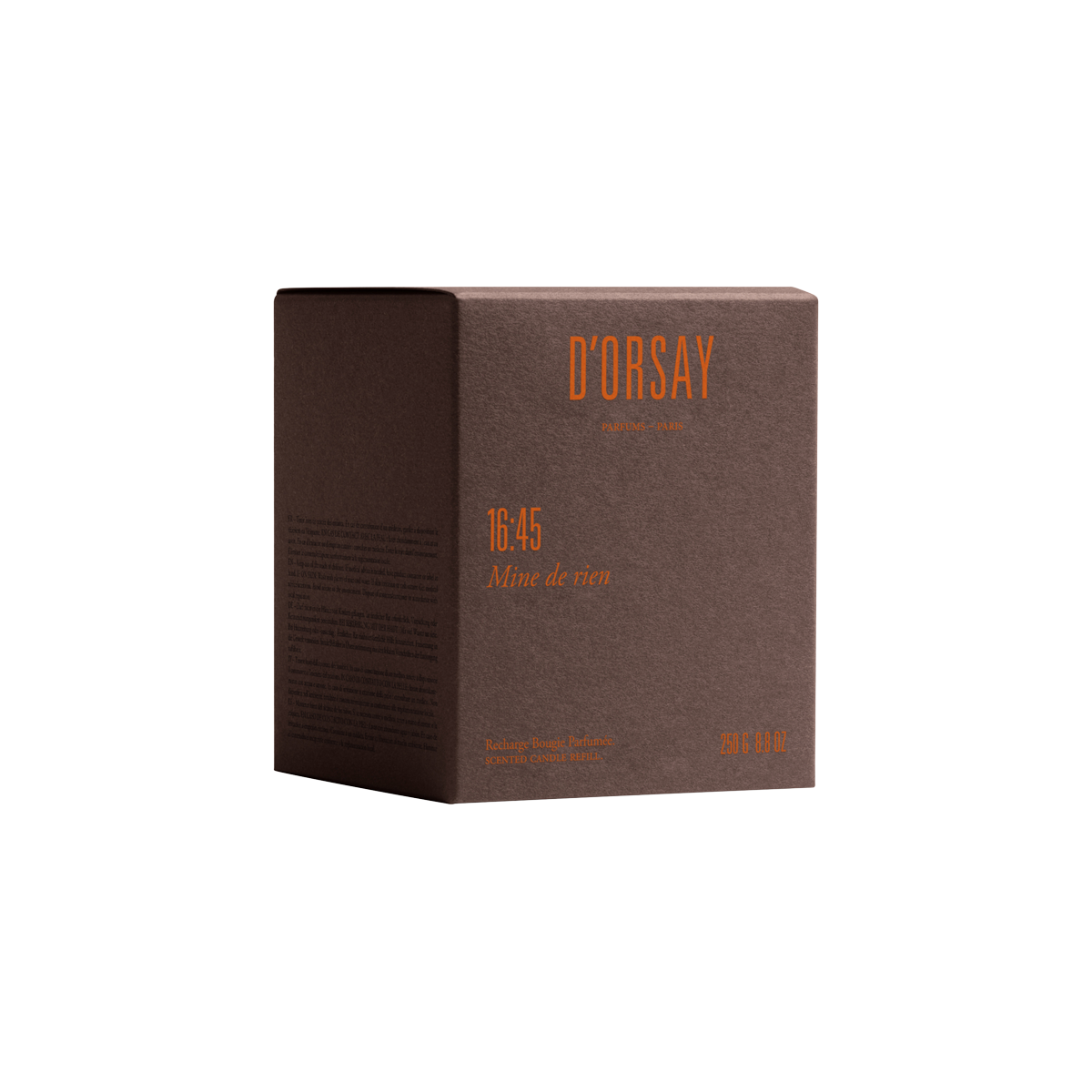 D'Orsay - Scented Candle 16:45 Mine de Rien Refill