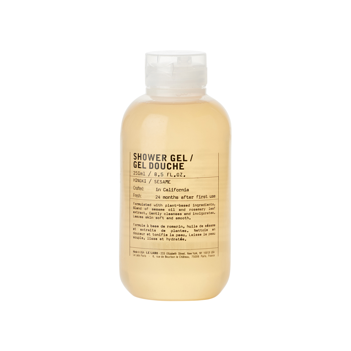 Le Labo fragrances - Hinoki Shower Gel