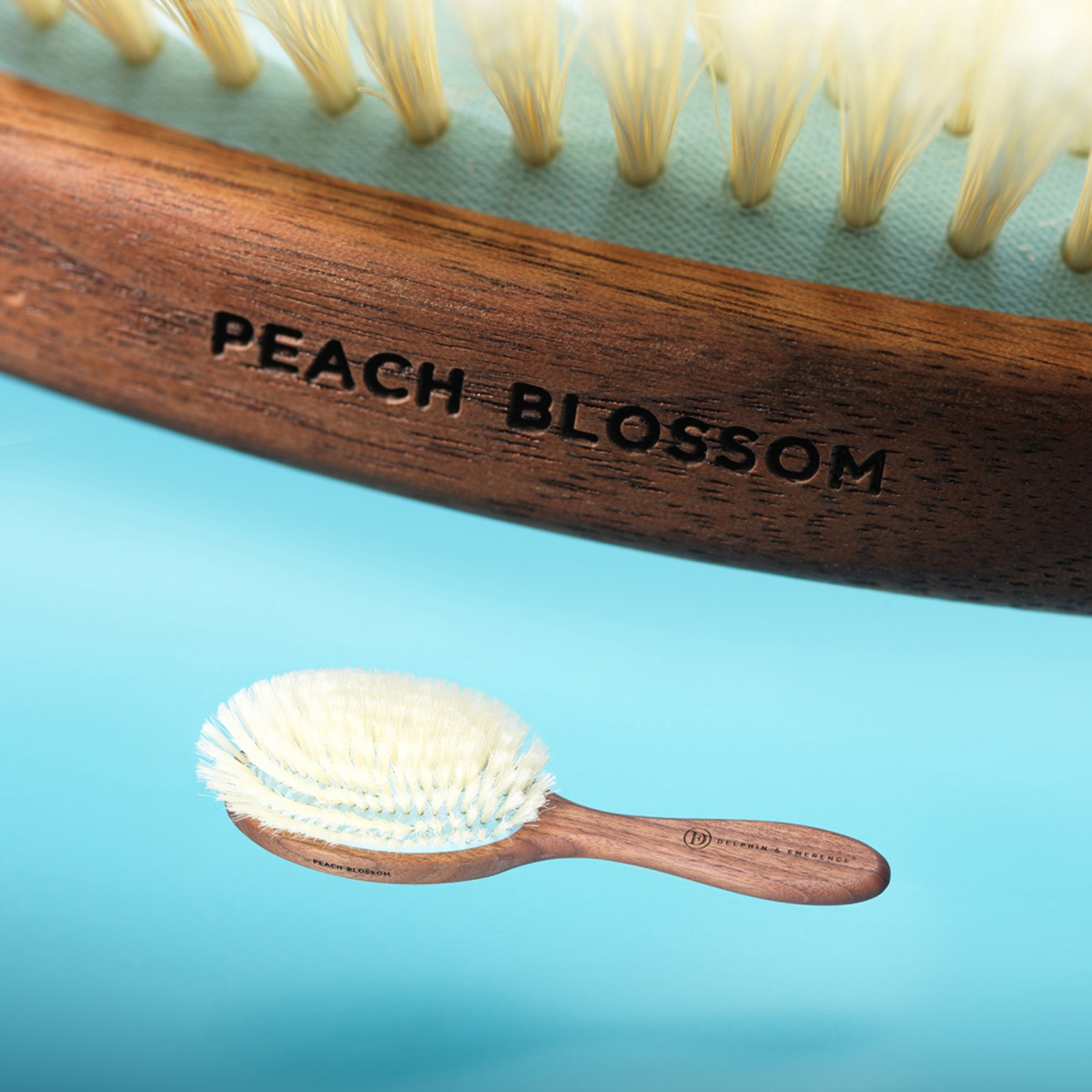 Delphin & Emerence - Peach Blossom Delicately Soft Hairbrush