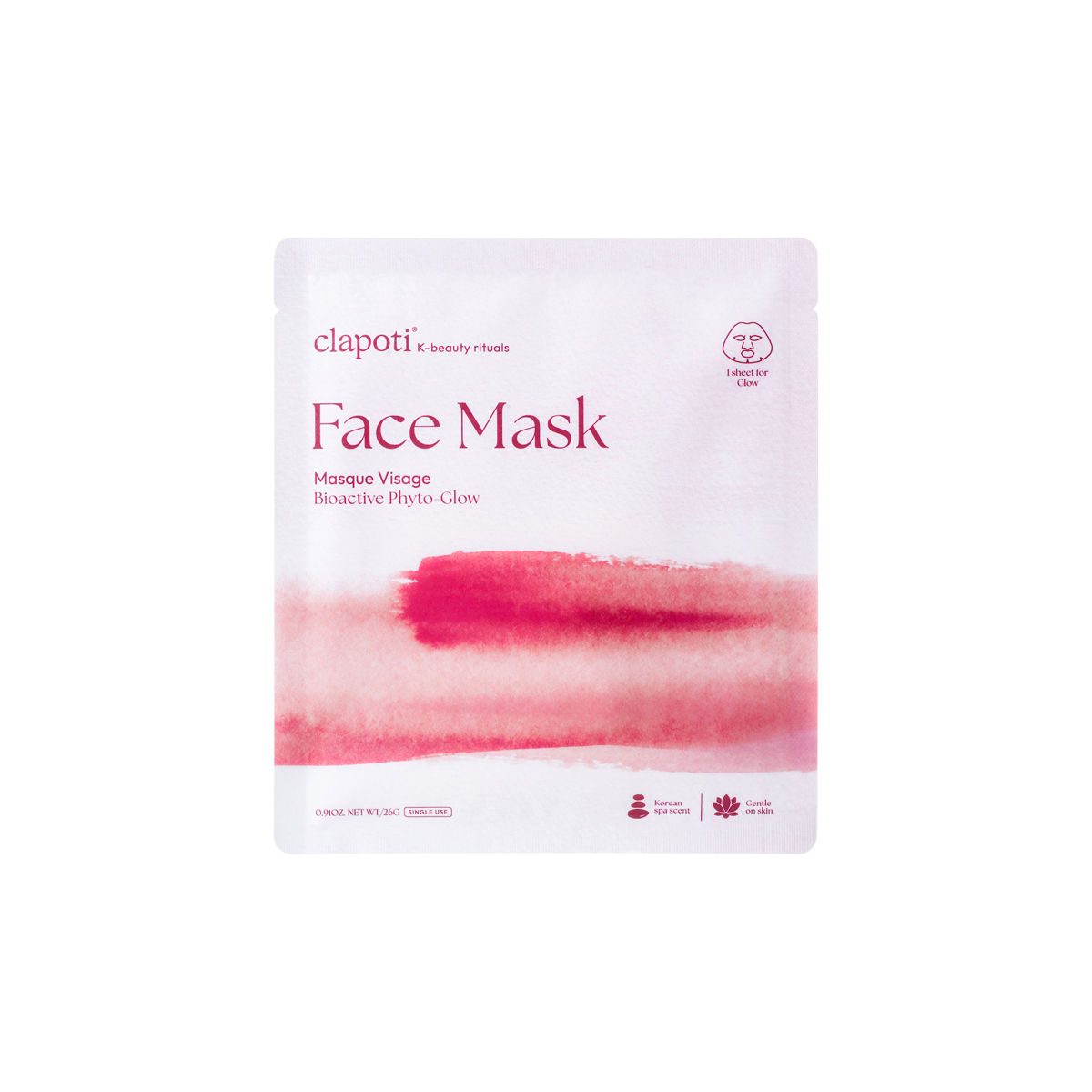 Clapoti - Glow Face Mask