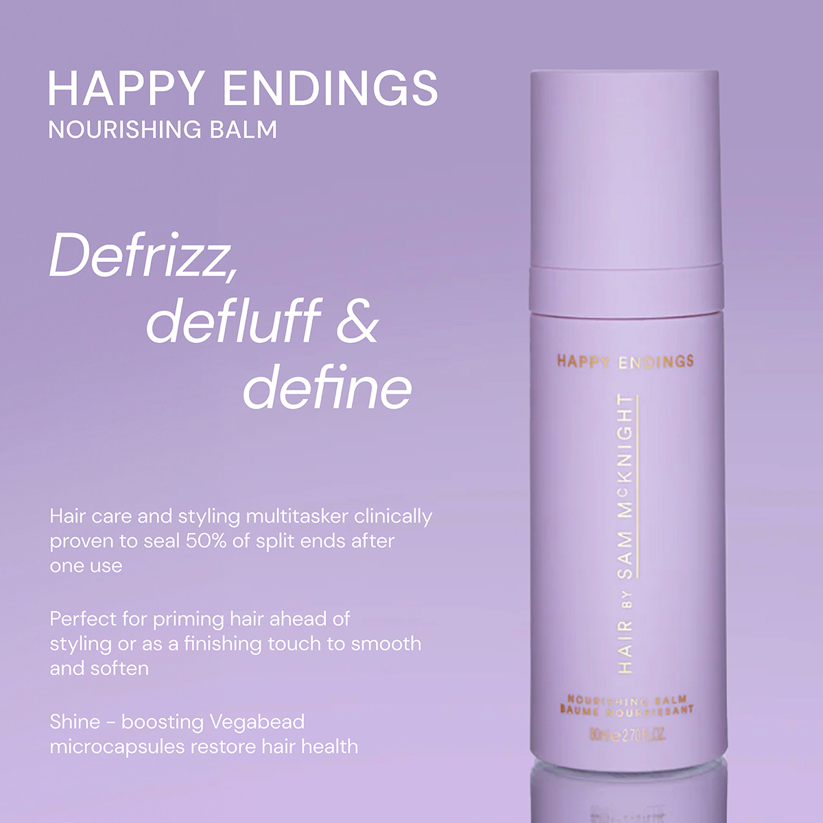 Hair by Sam McKnight - Happy Endings Nourishing Balm