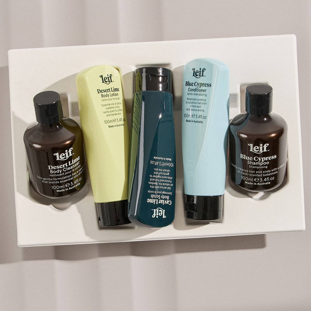 Leif - Desert Lime Travel Set