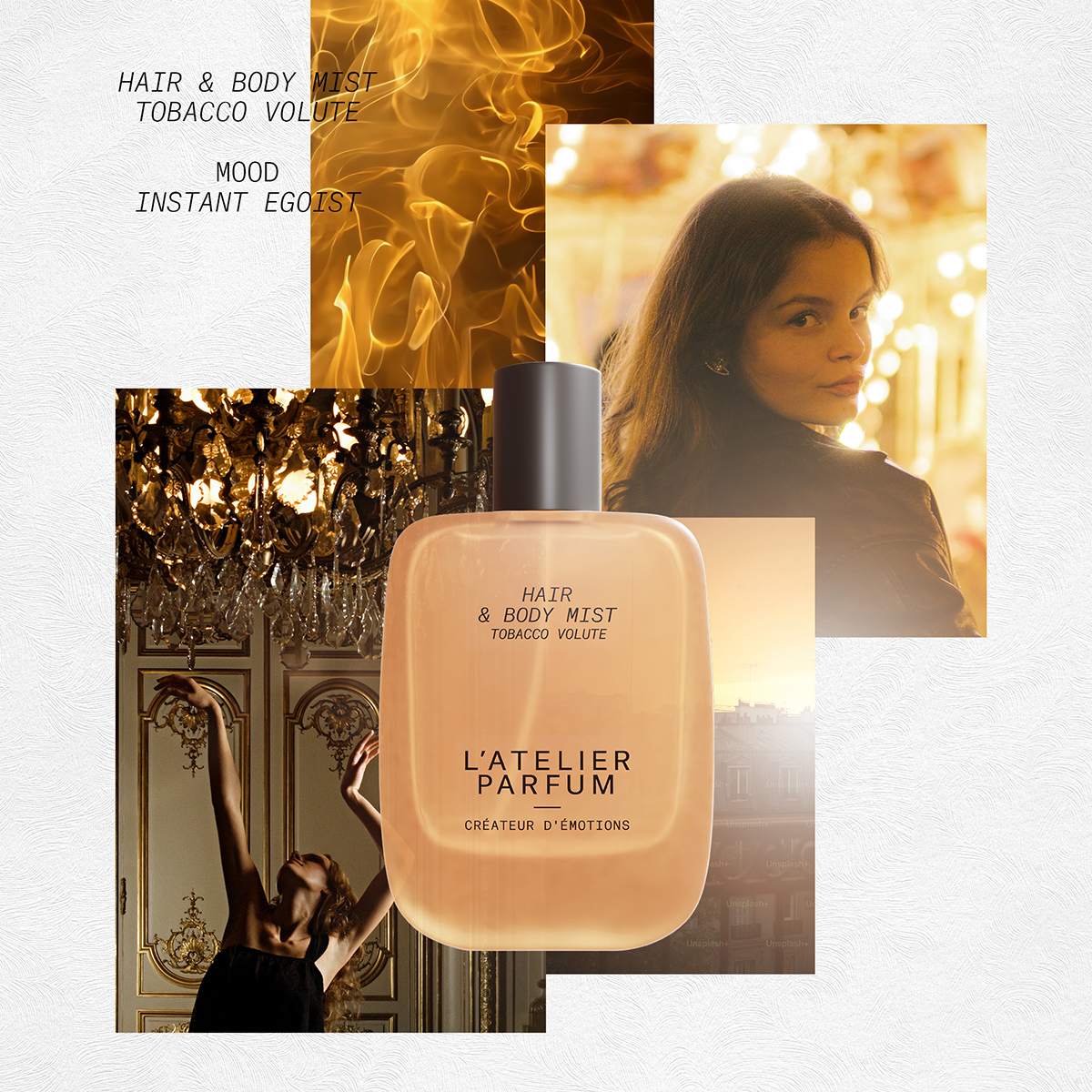 L’atelier Parfum - Hair & Body Mist Tobacco Volute