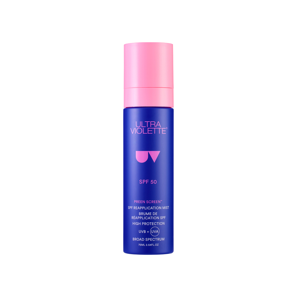 Preen Screen SPF 50 Reapplication Mist