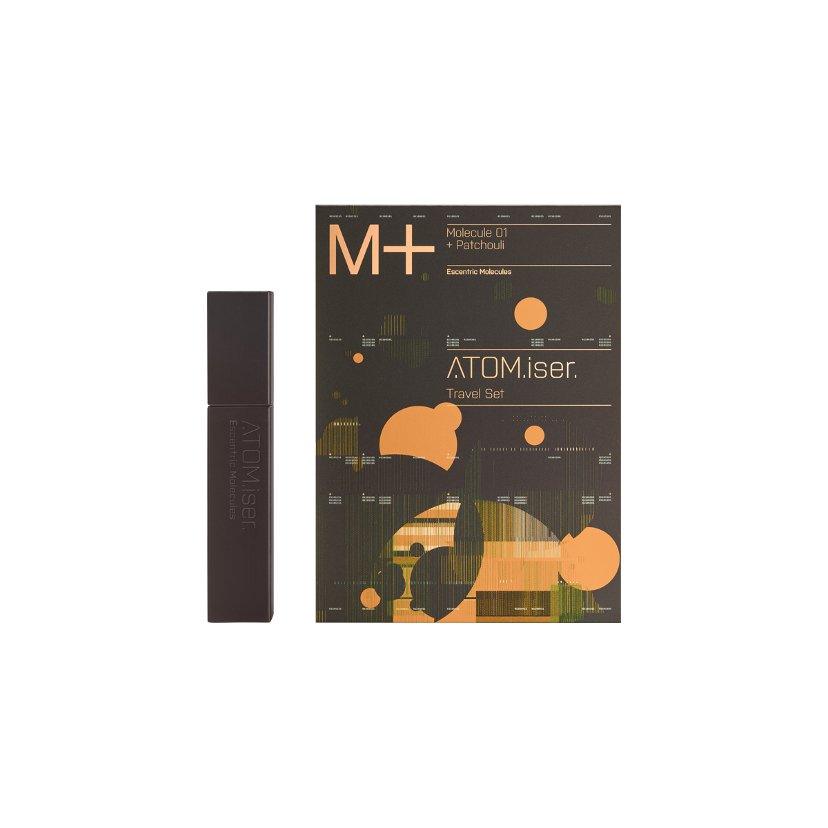 M+ Patchouli Atomiser Set EDT