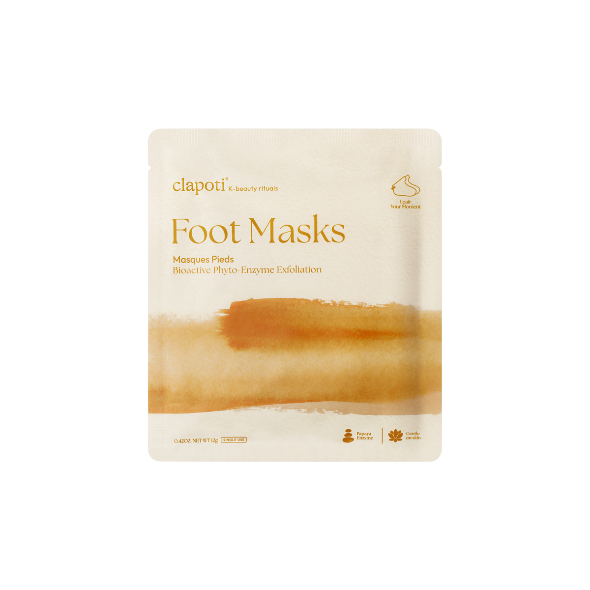 Clapoti - Enzyme Exfoliation Foot Masks