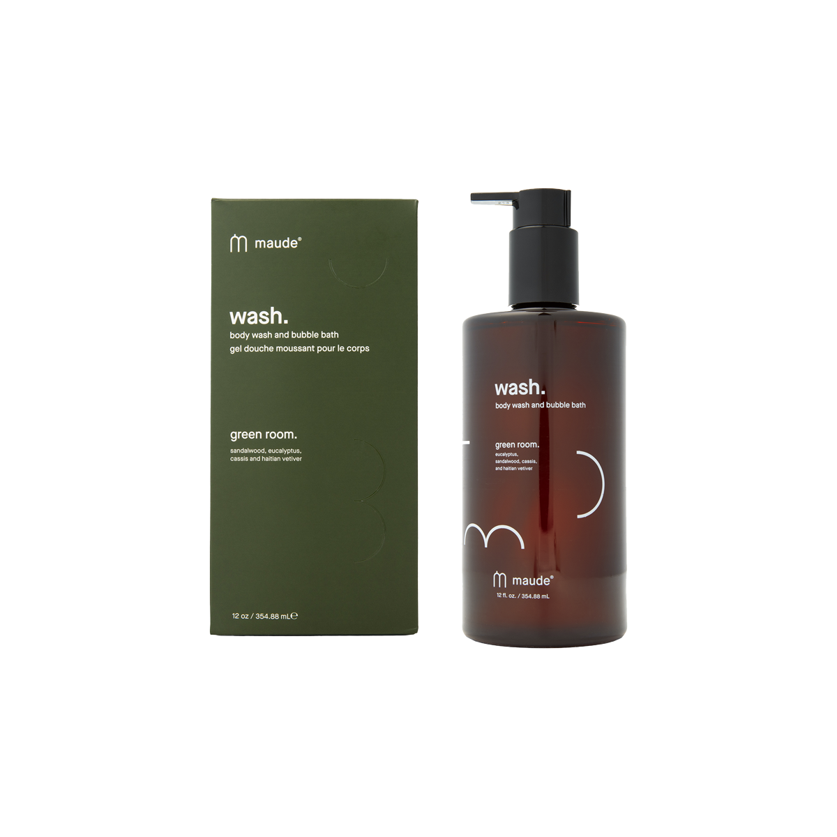 Maude - Body Wash & Bubble Bath Green Room