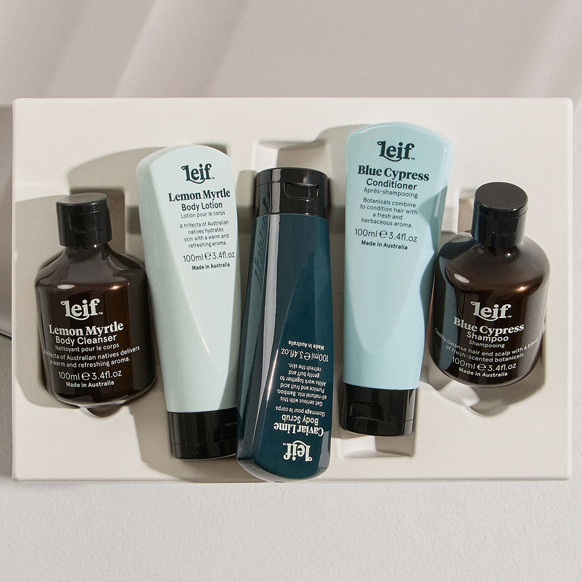 Leif - SKINS x LEIF Lemon Myrtle Travel Set
