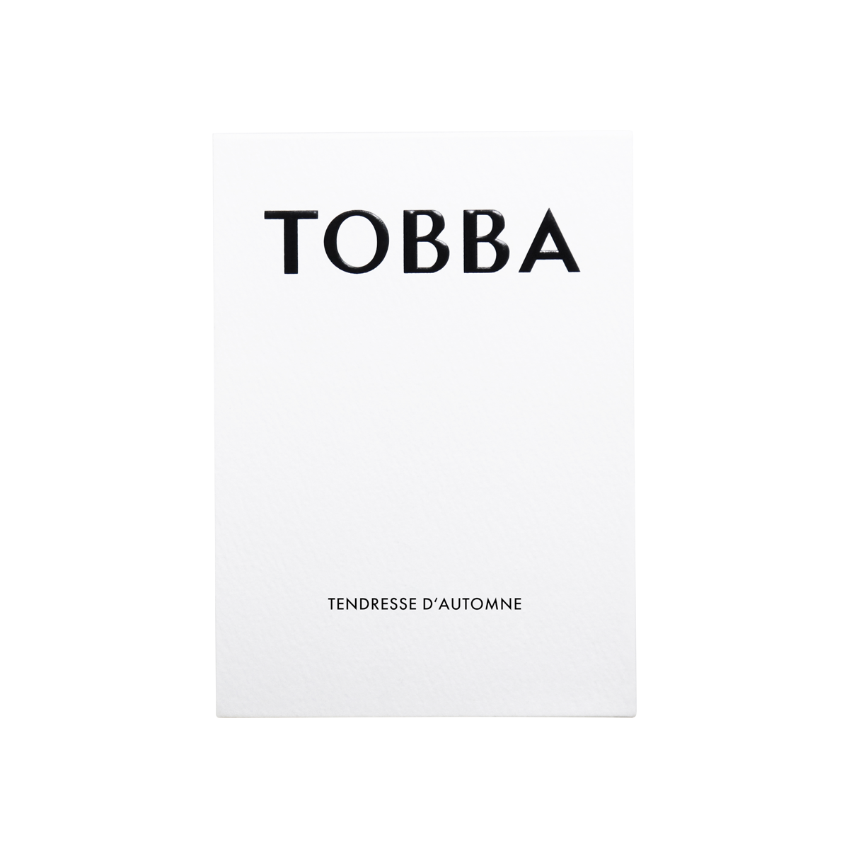 TOBBA - Tendresse D'automne Eau de Parfum