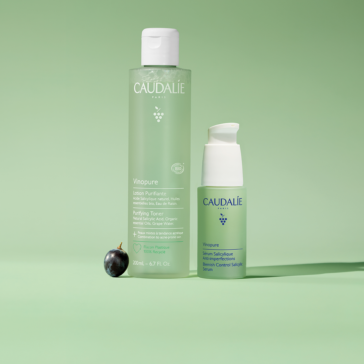 Caudalie - Vinopure Set Serum & Toner