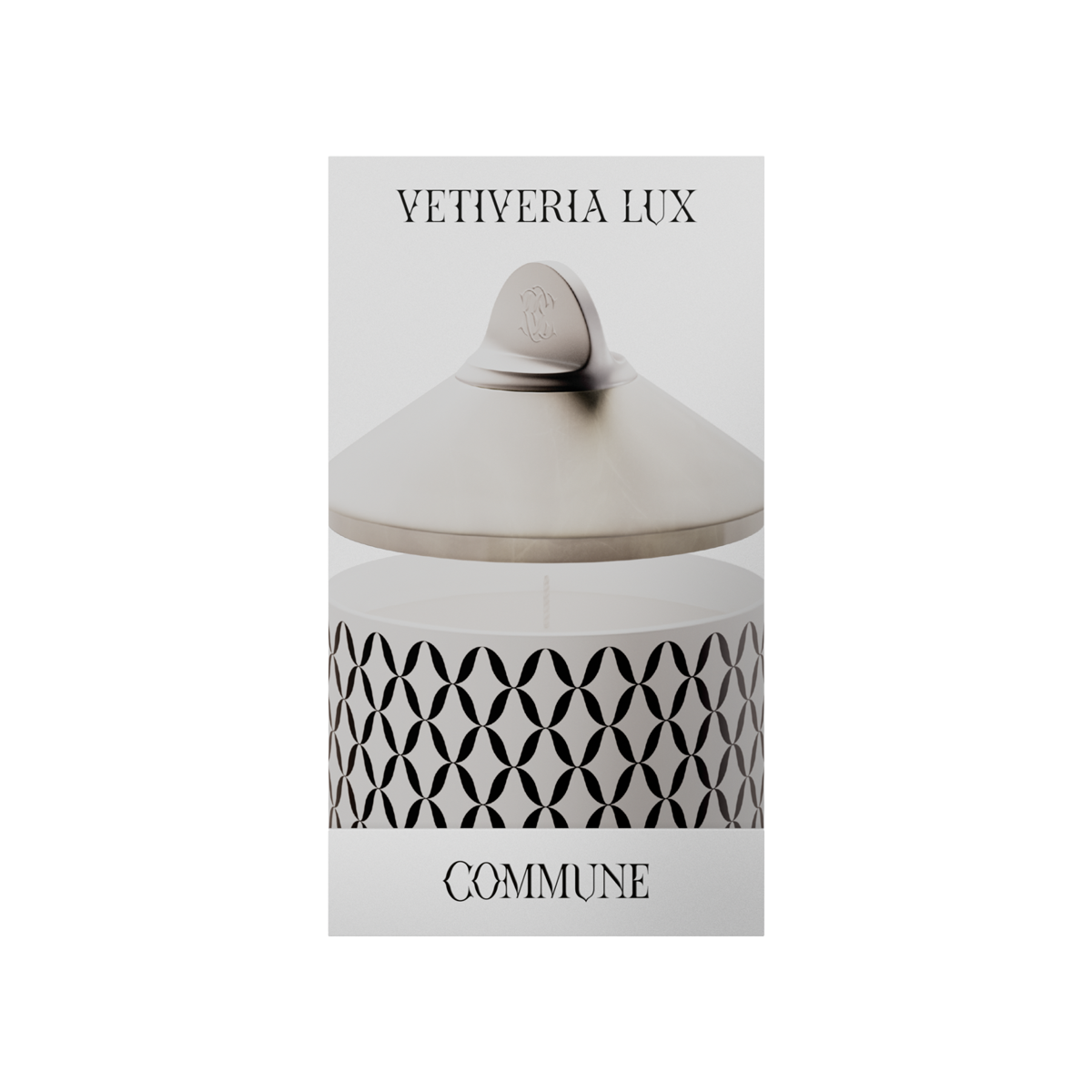 Commune - Vetiveria Lux Candle + Onyx Cover
