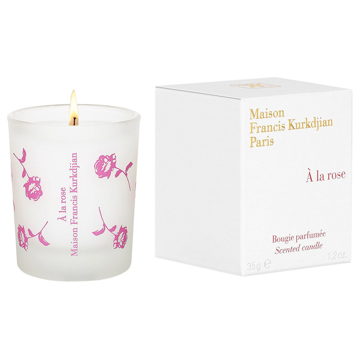 A la rose scented candle 35gr