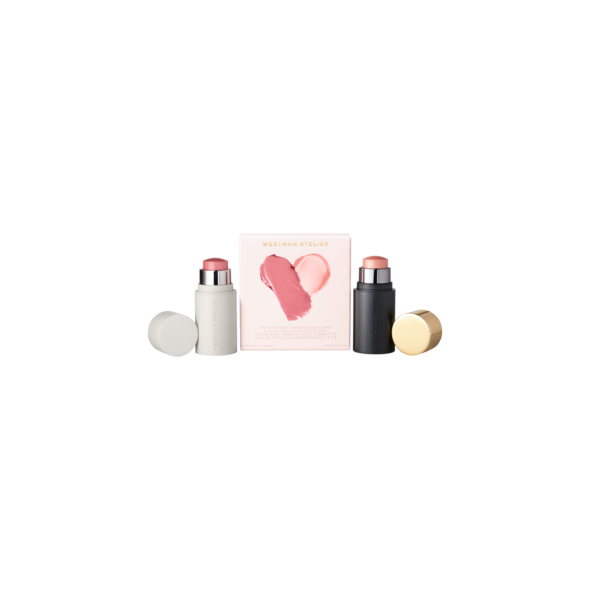 Westman Atelier - Petite Baby Cheeks & Lit Up Stick Duo