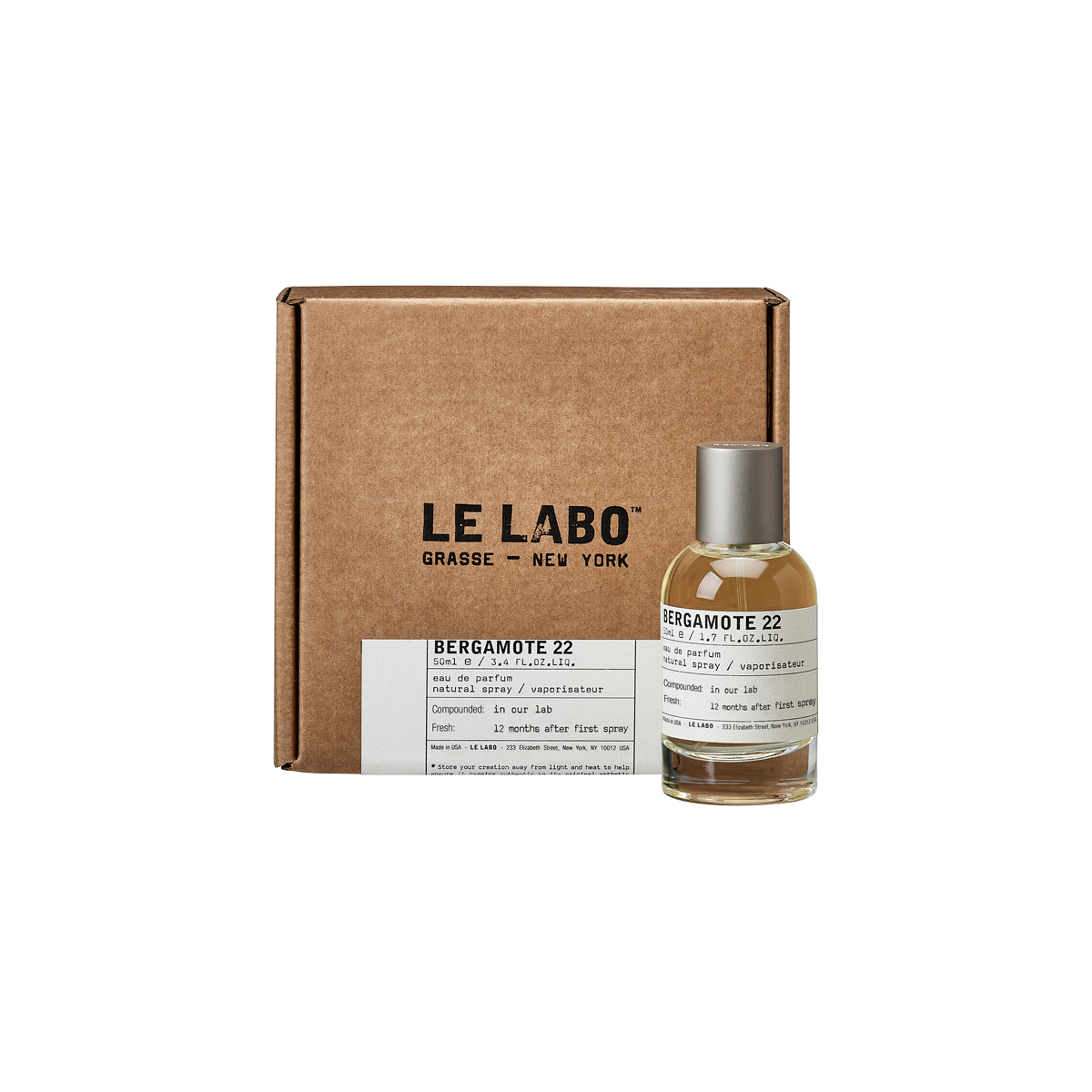 Le Labo fragrances Bergamote 22 Eau de Parfum 50ml - Skins Le Labo fragrances Bergamote 22 Eau de Parfum 50ml - Skins
