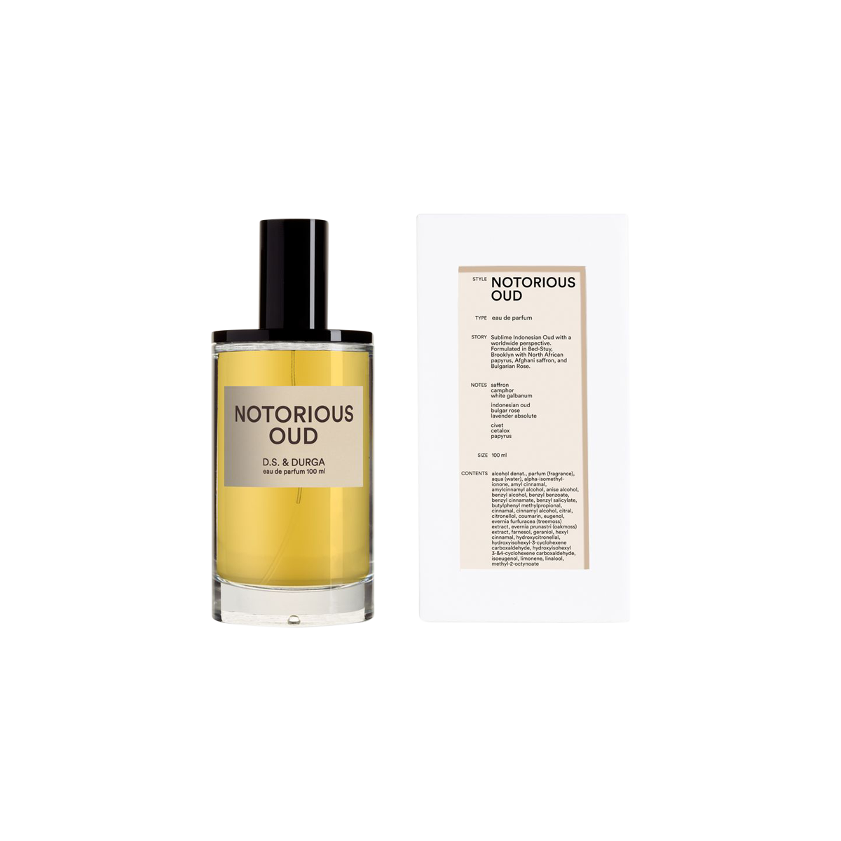 D.S. & DURGA - Notorious Oud Eau de Parfum