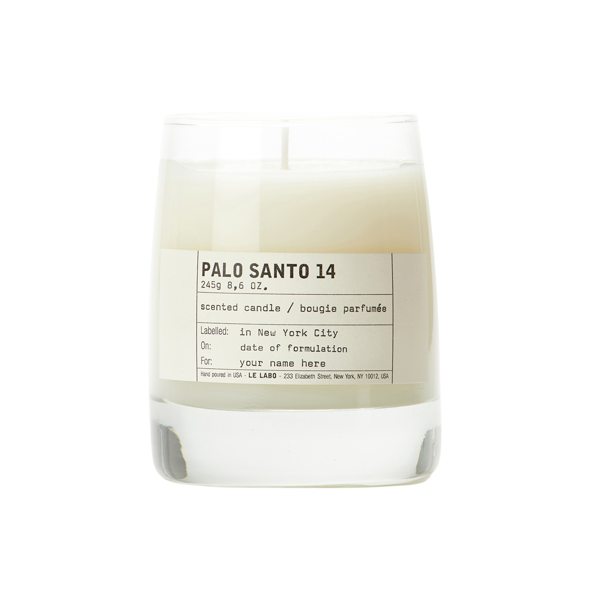 Le Labo fragrances - Palo Santo 14 Classic Candle