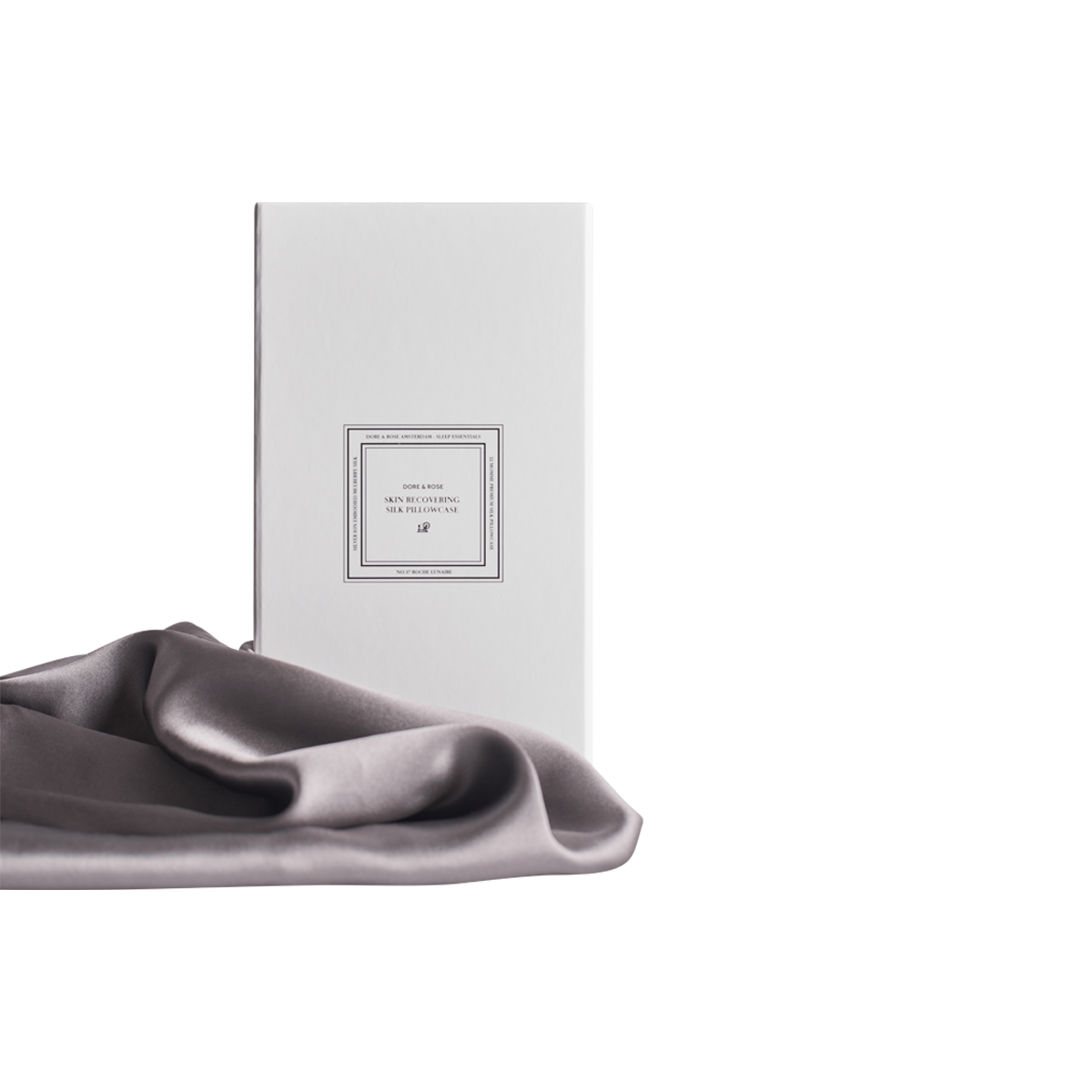 Dore & Rose - Silk Pillowcase Graphite