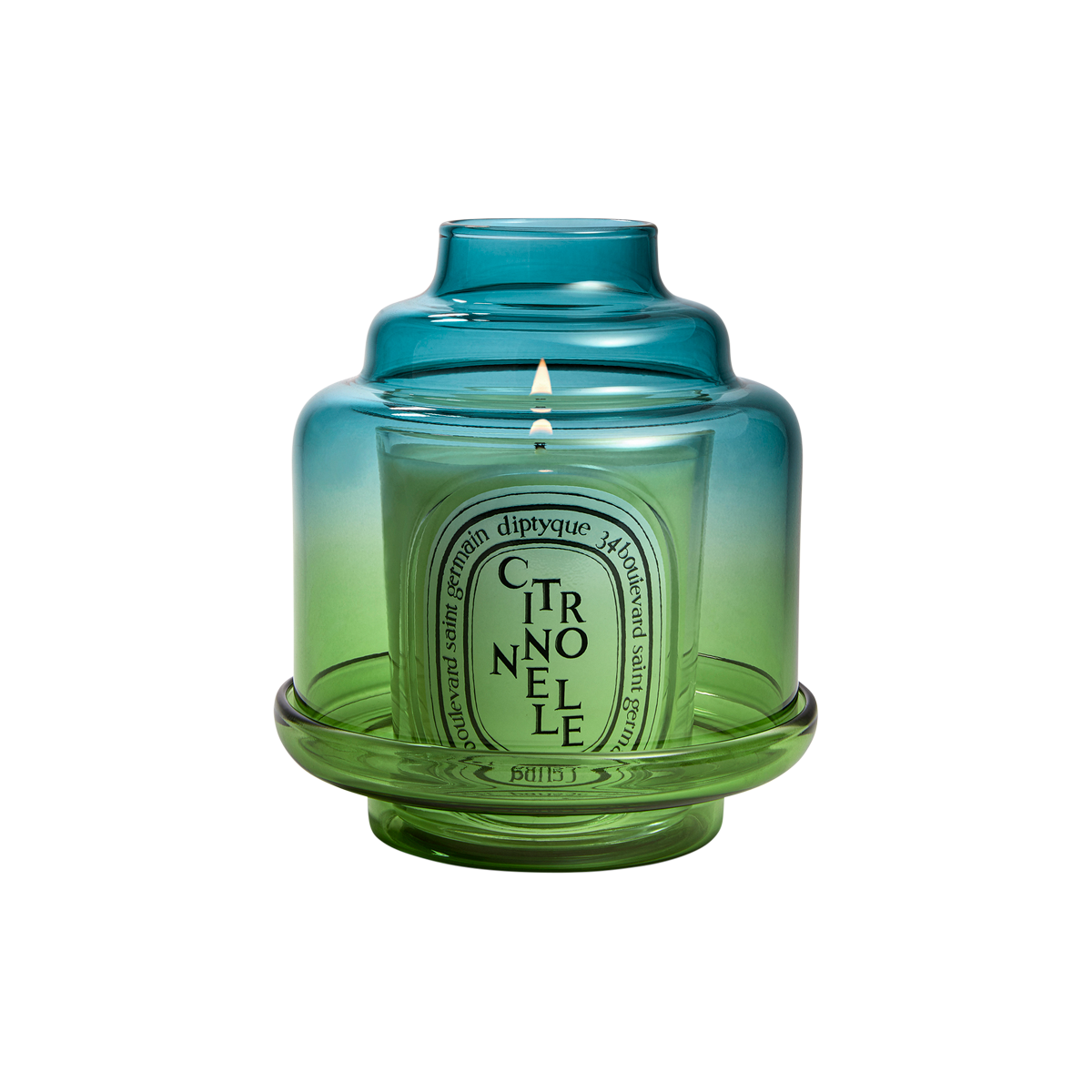 Diptyque - Water Garden Pyramid Candle Holder