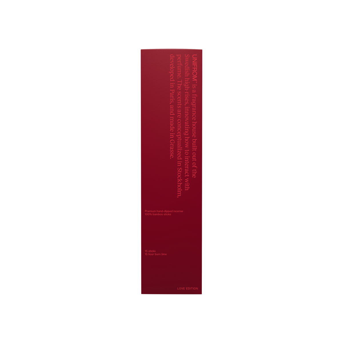 Unifrom - Love Edition Incense Sticks (15 st.)