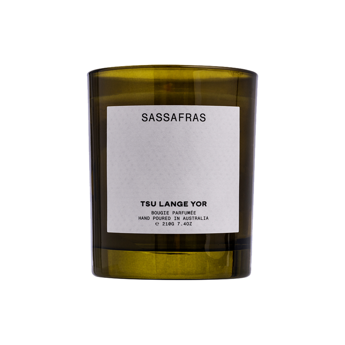 TSU LANGE YOR - Sassafras Candle